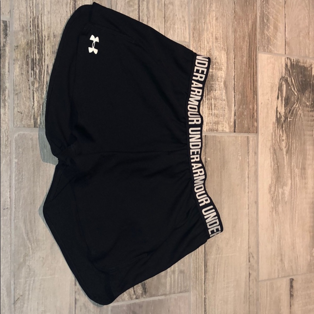 Black Under Armour Heat Gear Shorts